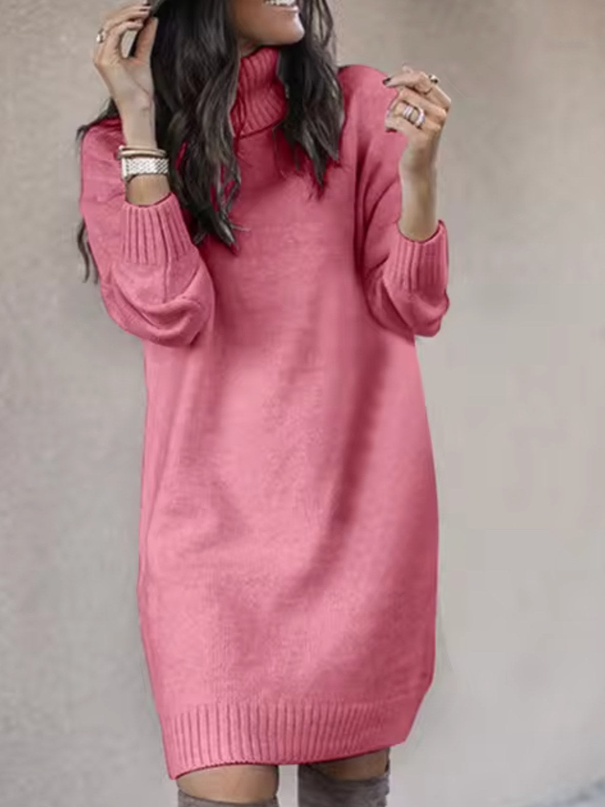 Oversized Sweater Dress for Women