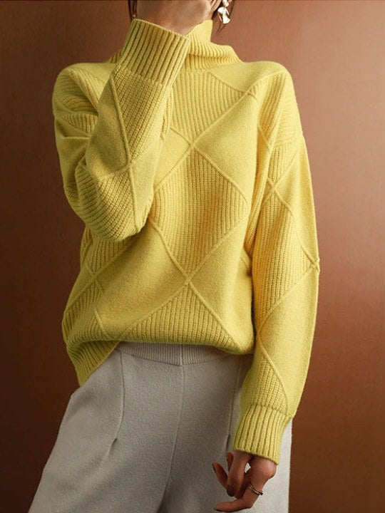 Oversized Turtleneck Sweater for Women | Elery