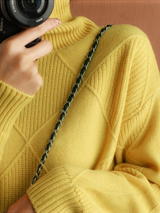 Oversized Turtleneck Sweater for Women | Elery