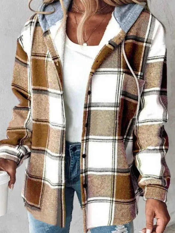 Plaid Coat for Women