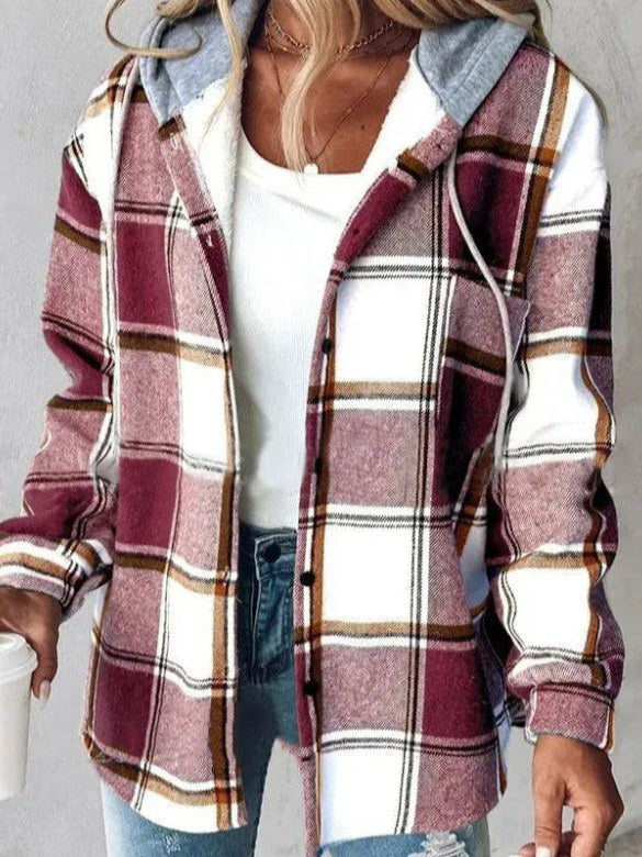 Plaid Coat for Women