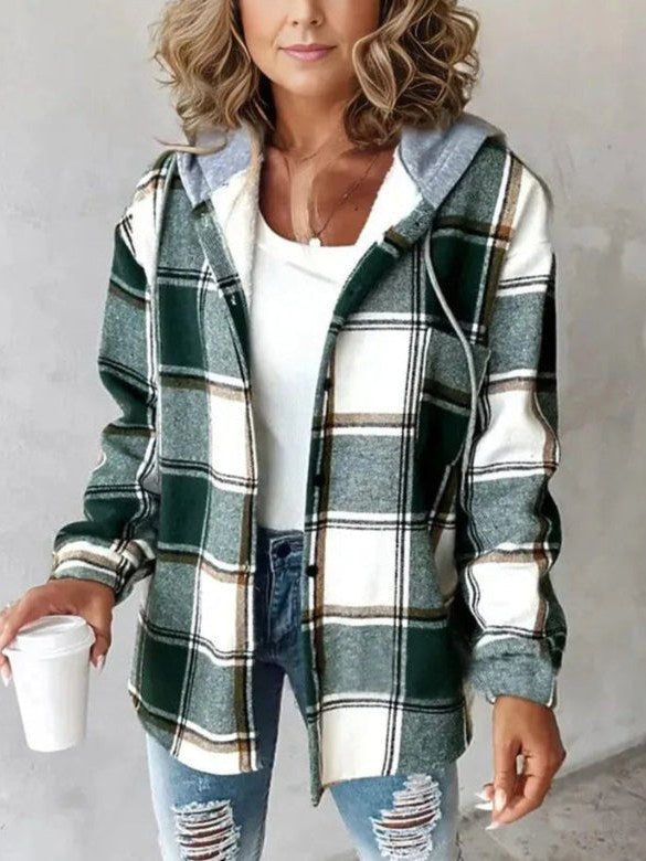 Plaid Coat for Women