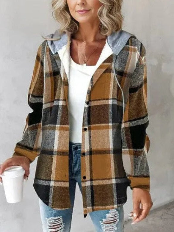 Plaid Coat for Women