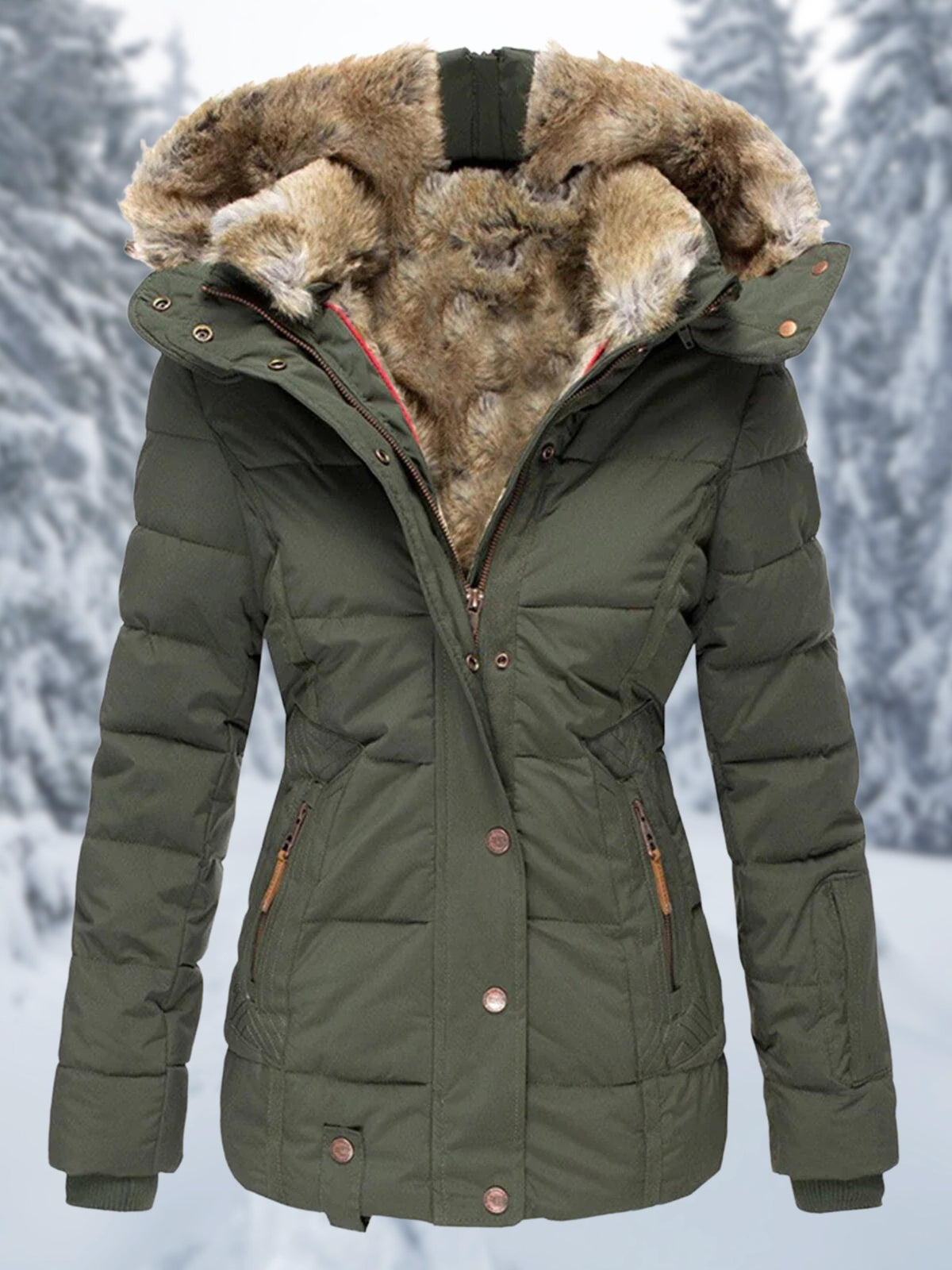 Puffer Coat for Women