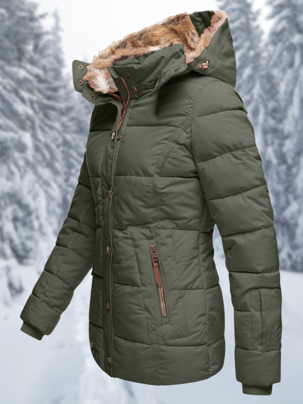 Puffer Coat for Women