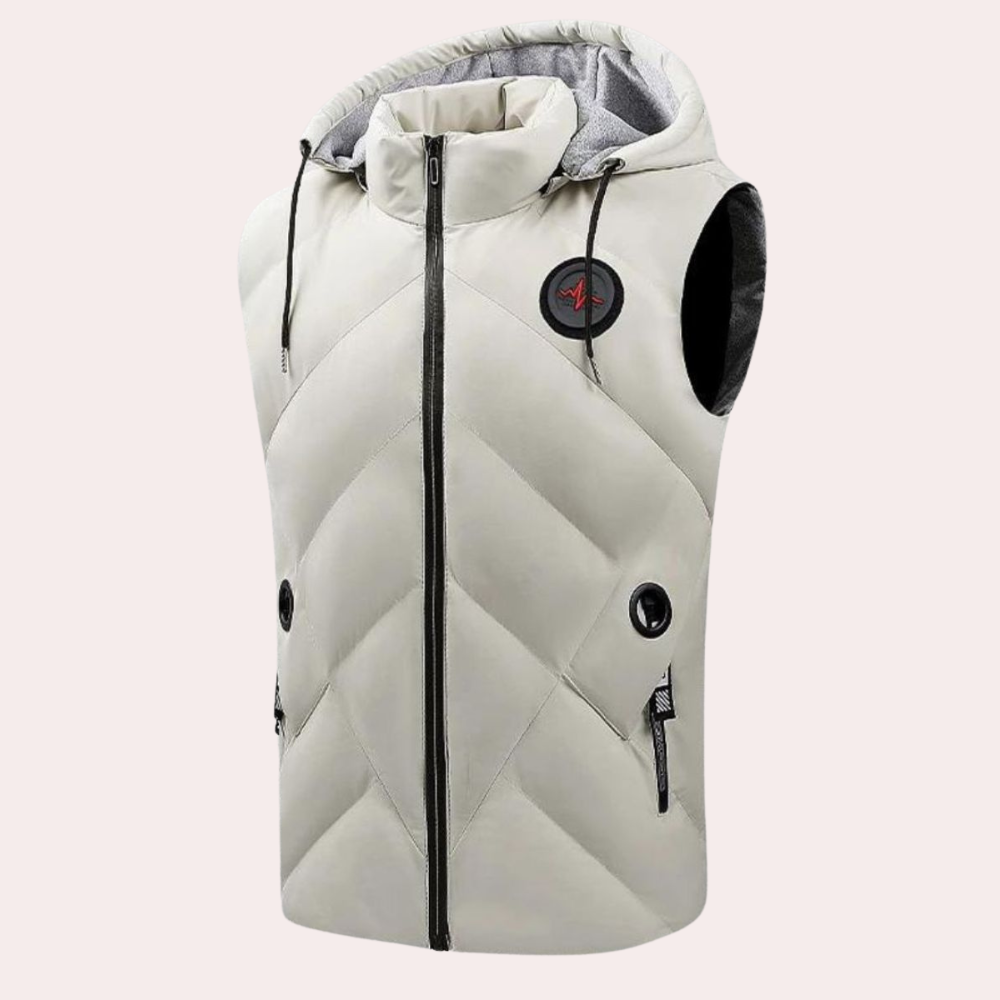 Hooded Zip Cardigan for Men