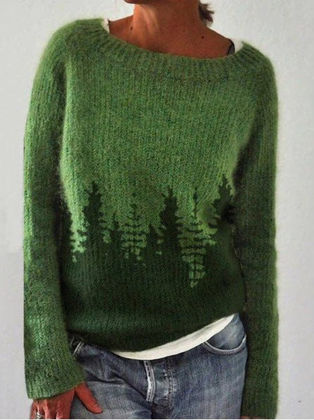 Retro Sweater for Women