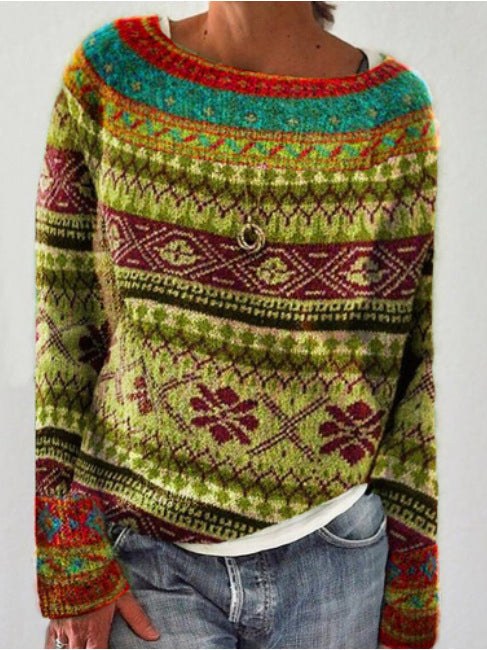 Retro Sweater for Women