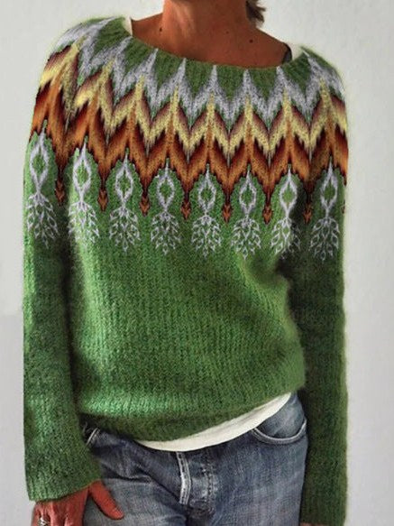 Retro Sweater for Women
