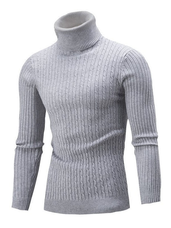 Ribbed Turtleneck for Men