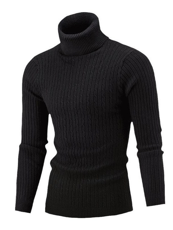 Ribbed Turtleneck for Men