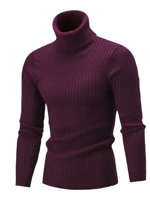 Ribbed Turtleneck for Men