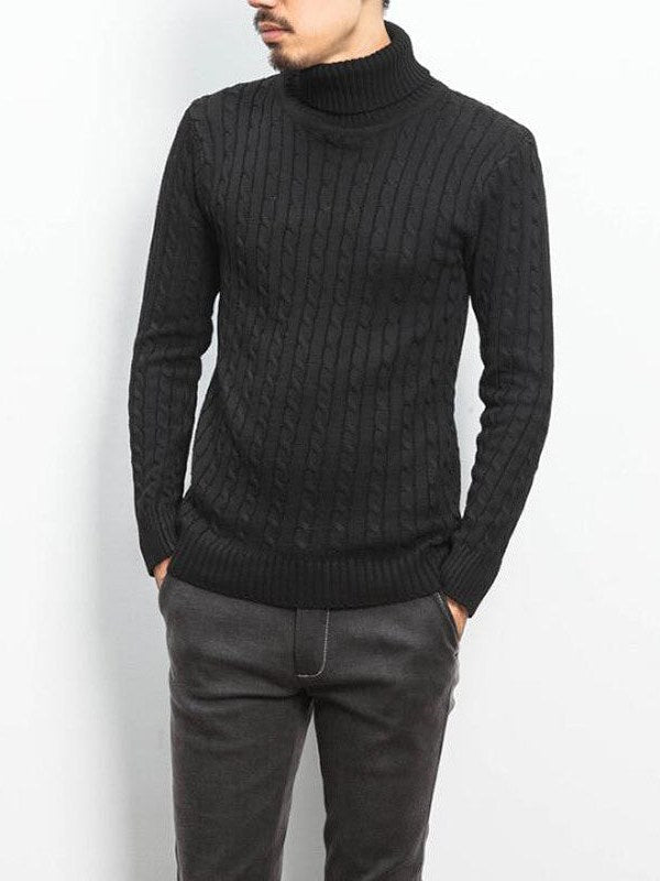 Roll Neck Sweater for Men