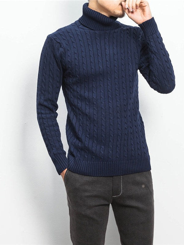 Roll Neck Sweater for Men