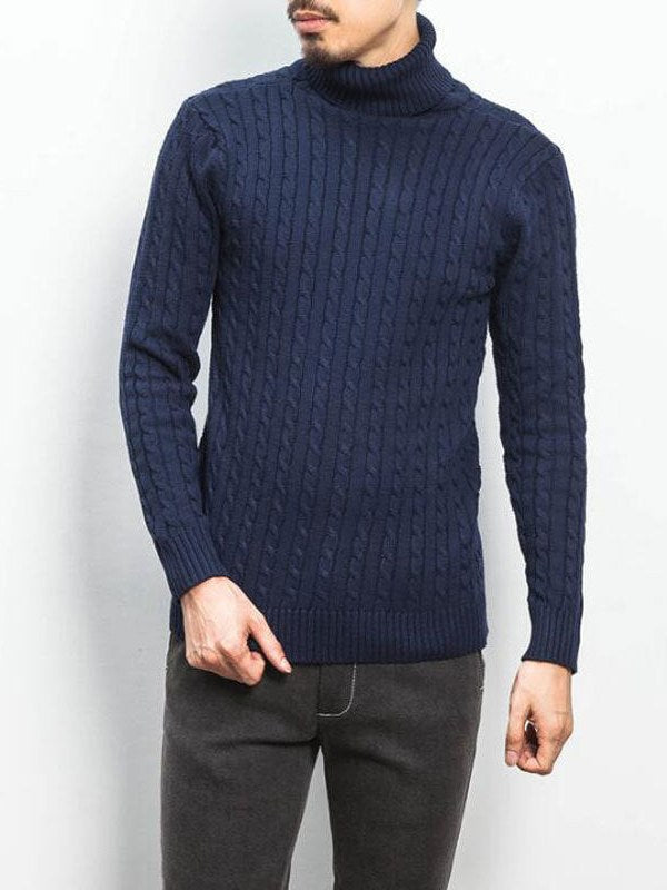 Roll Neck Sweater for Men