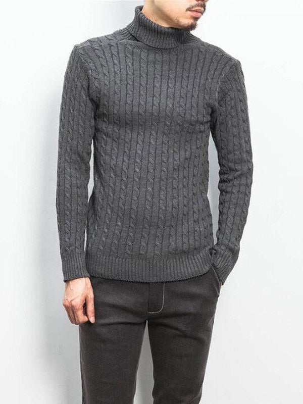 Roll Neck Sweater for Men