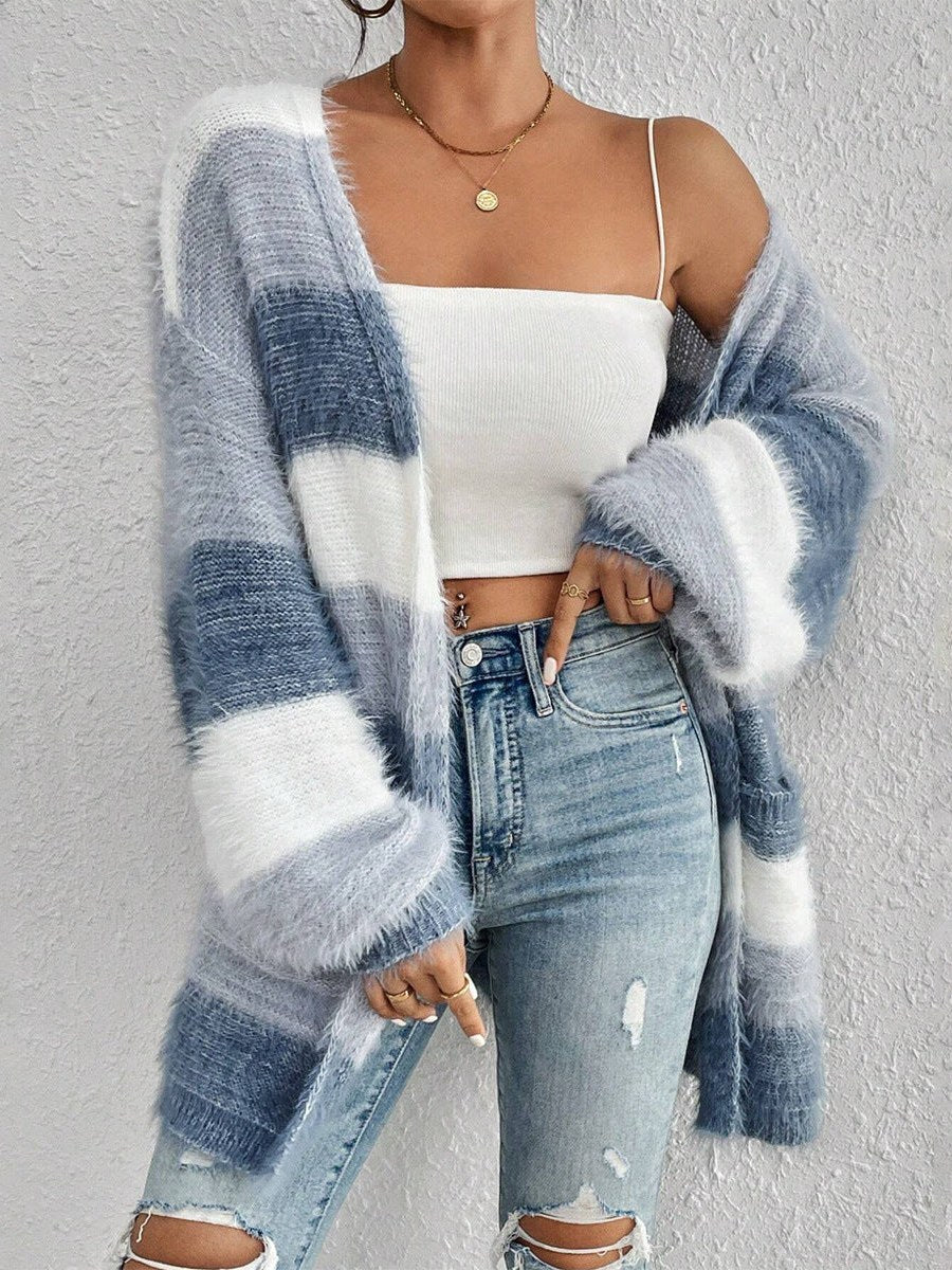 Striped Cardigan for Women