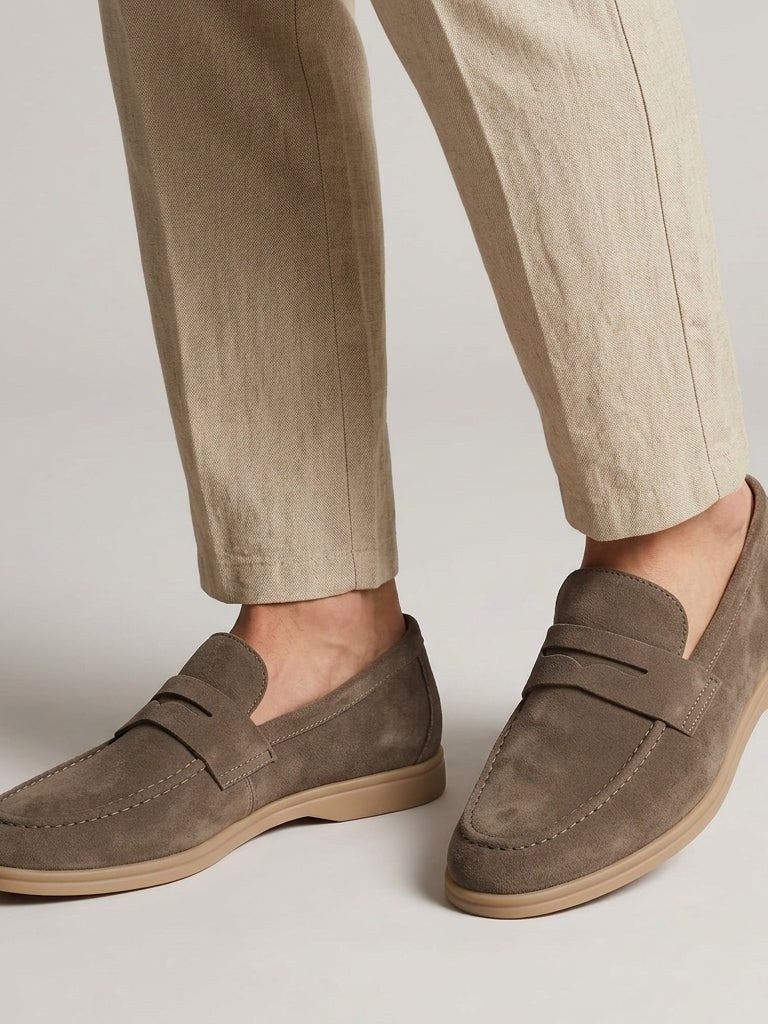 Suede Loafers for Men