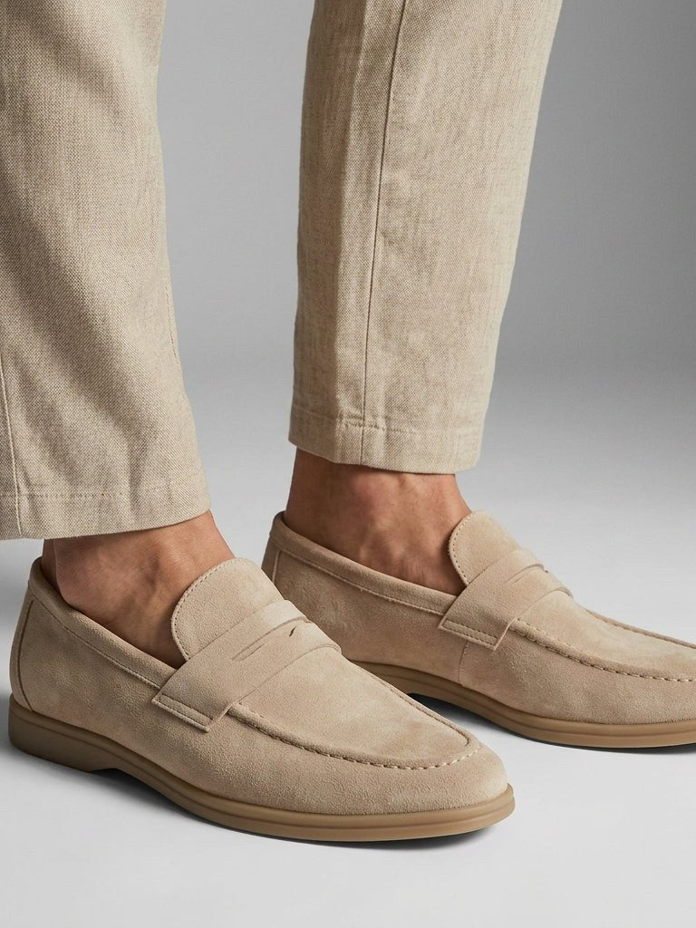 Suede Loafers for Men