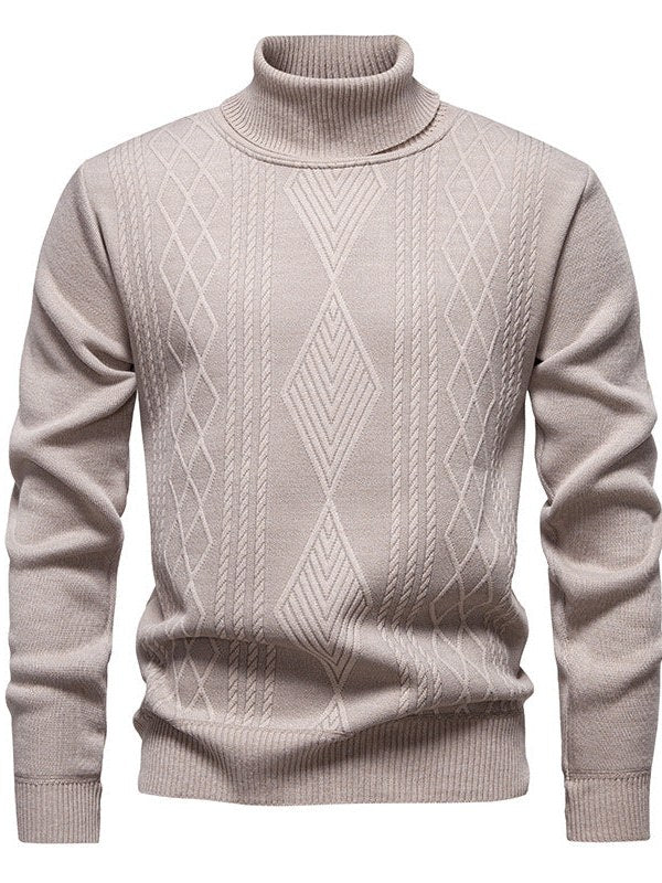 Textured Turtleneck for Men