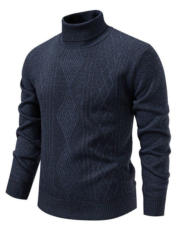 Textured Turtleneck for Men
