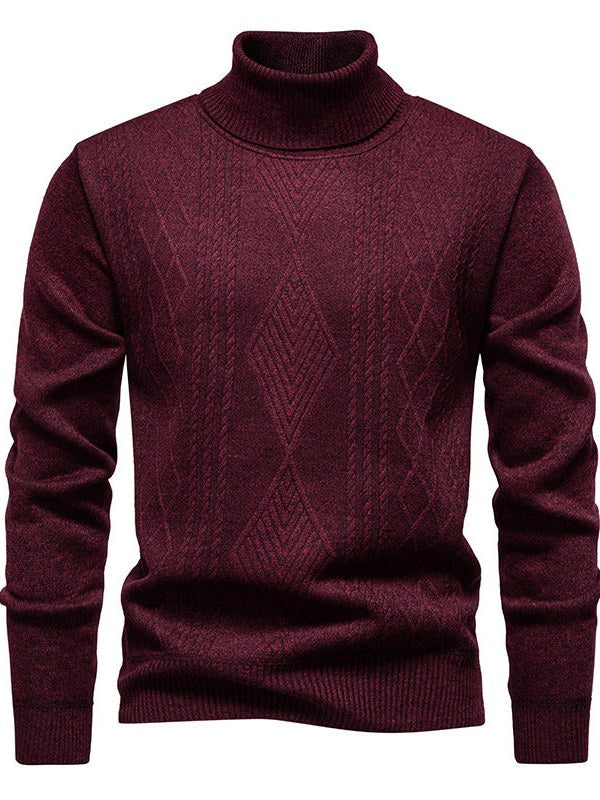 Textured Turtleneck for Men
