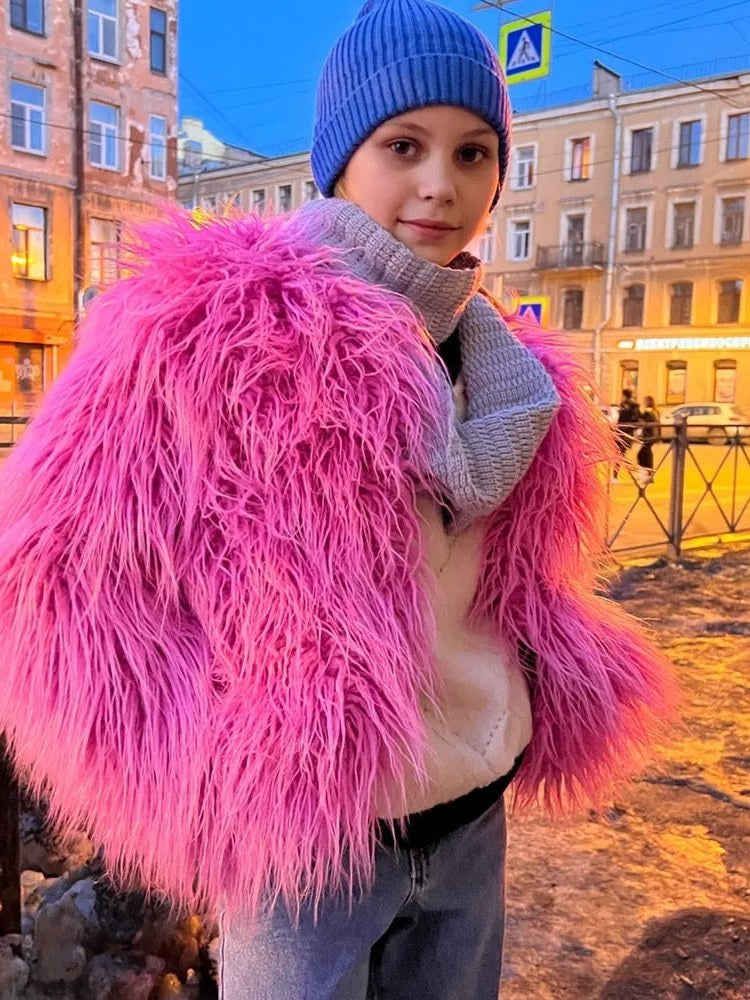 Thick Faux Fur Coat for Women | Gwenda