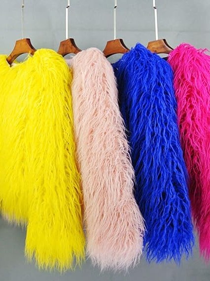 Thick Faux Fur Coat for Women | Gwenda
