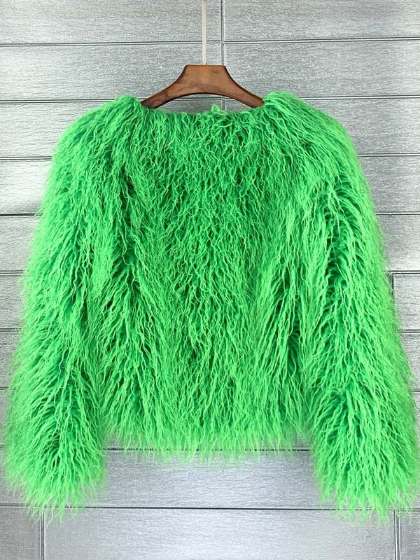 Thick Faux Fur Coat for Women | Gwenda