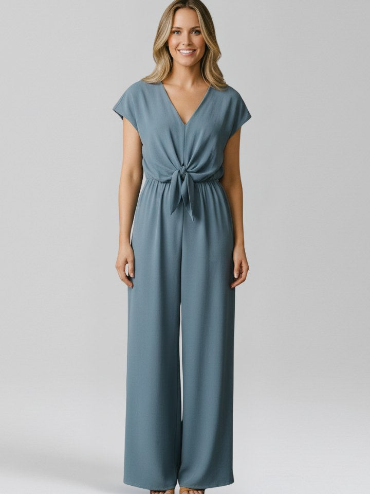 Tie Waist Jumpsuit for Women