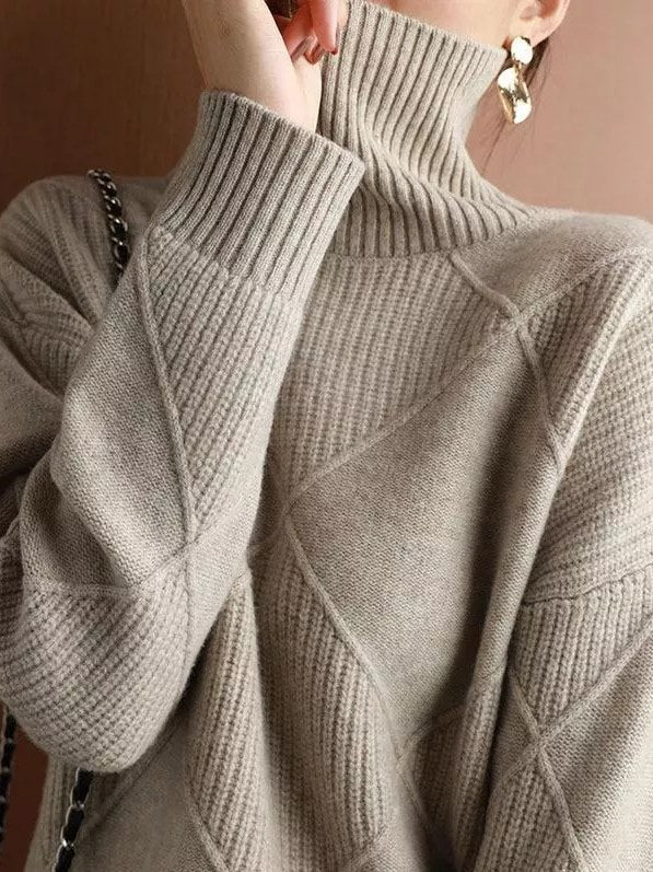 Turtleneck Cardigan for Women | Hannover