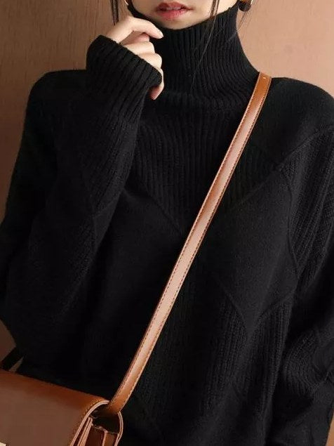 Turtleneck Cardigan for Women | Hannover