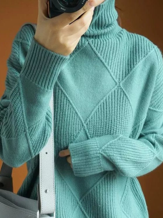 Turtleneck Cardigan for Women | Hannover