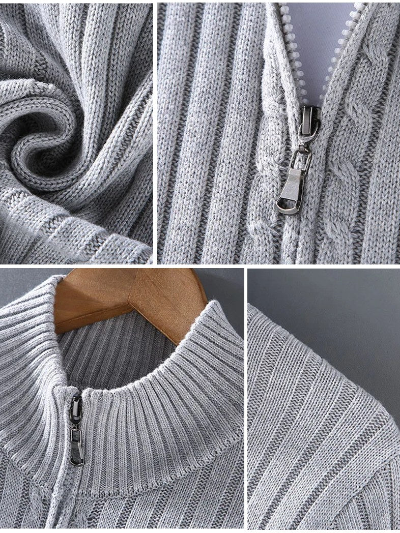 Zip Cardigan for Men