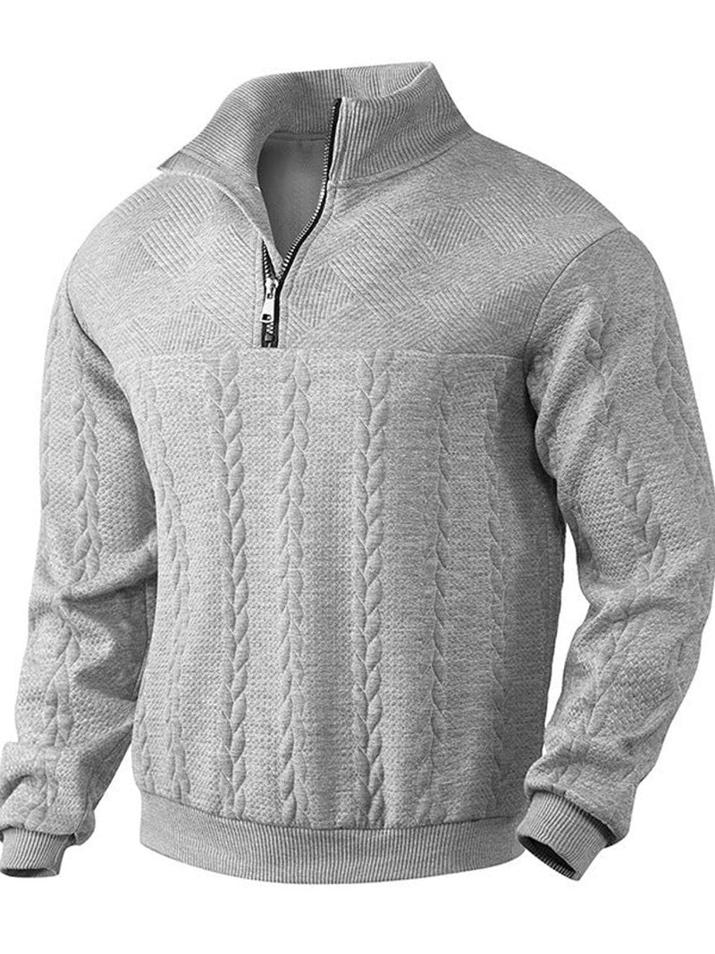 Zip Up Sweater for Men