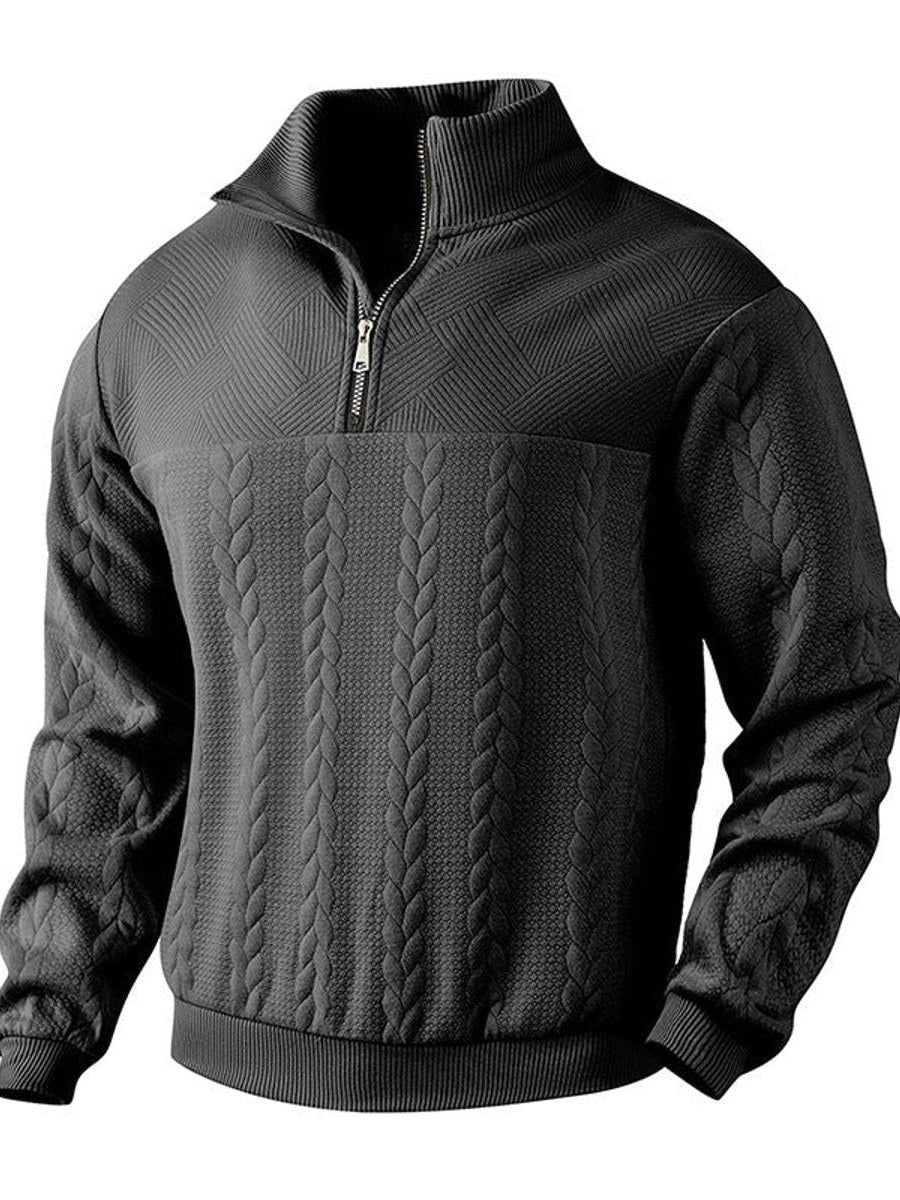 Zip Up Sweater for Men
