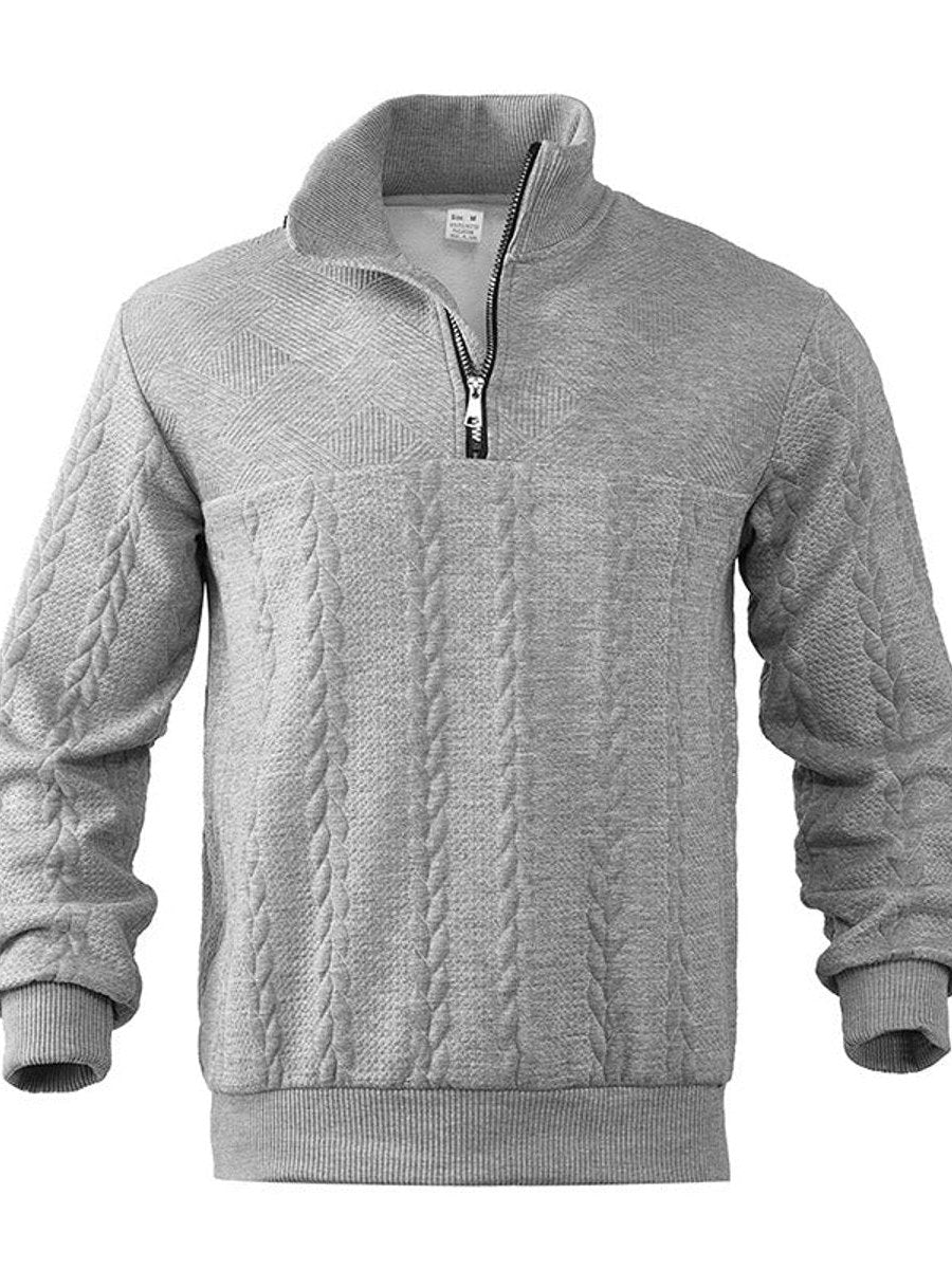 Zip Up Sweater for Men