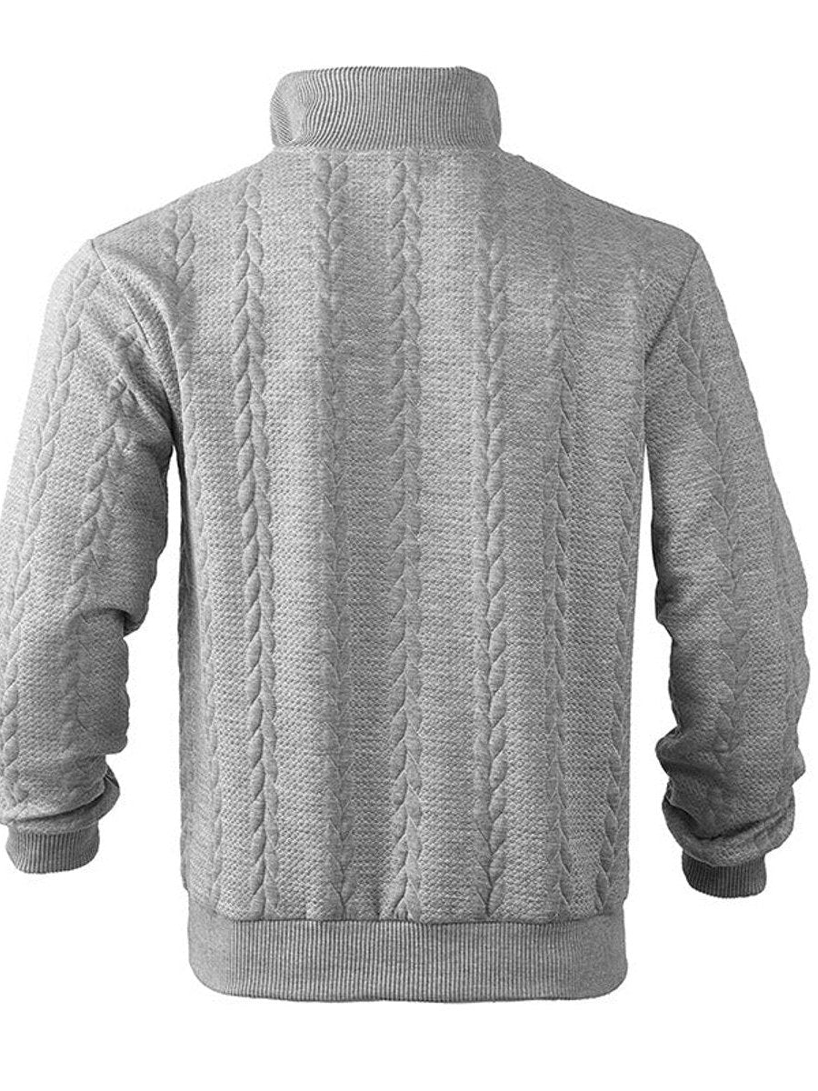 Zip Up Sweater for Men