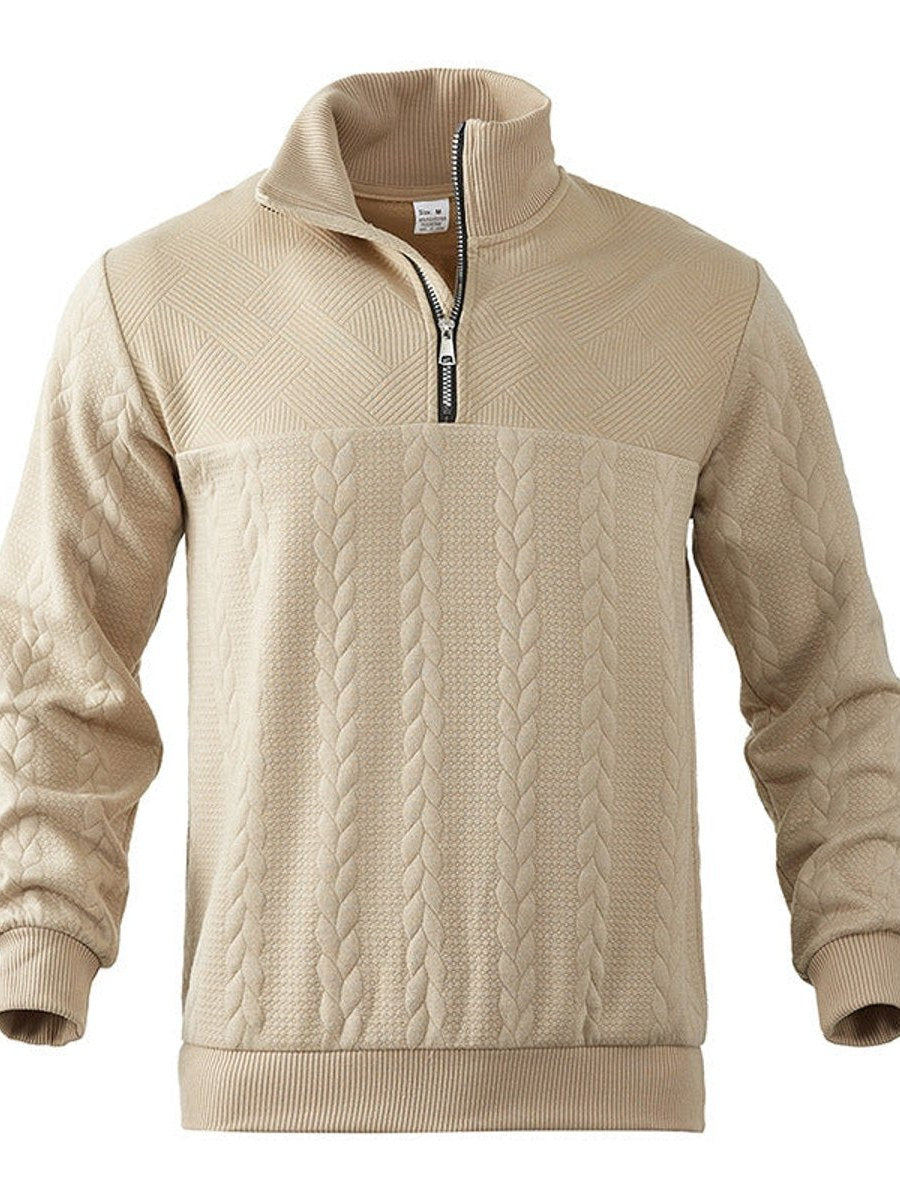 Zip Up Sweater for Men