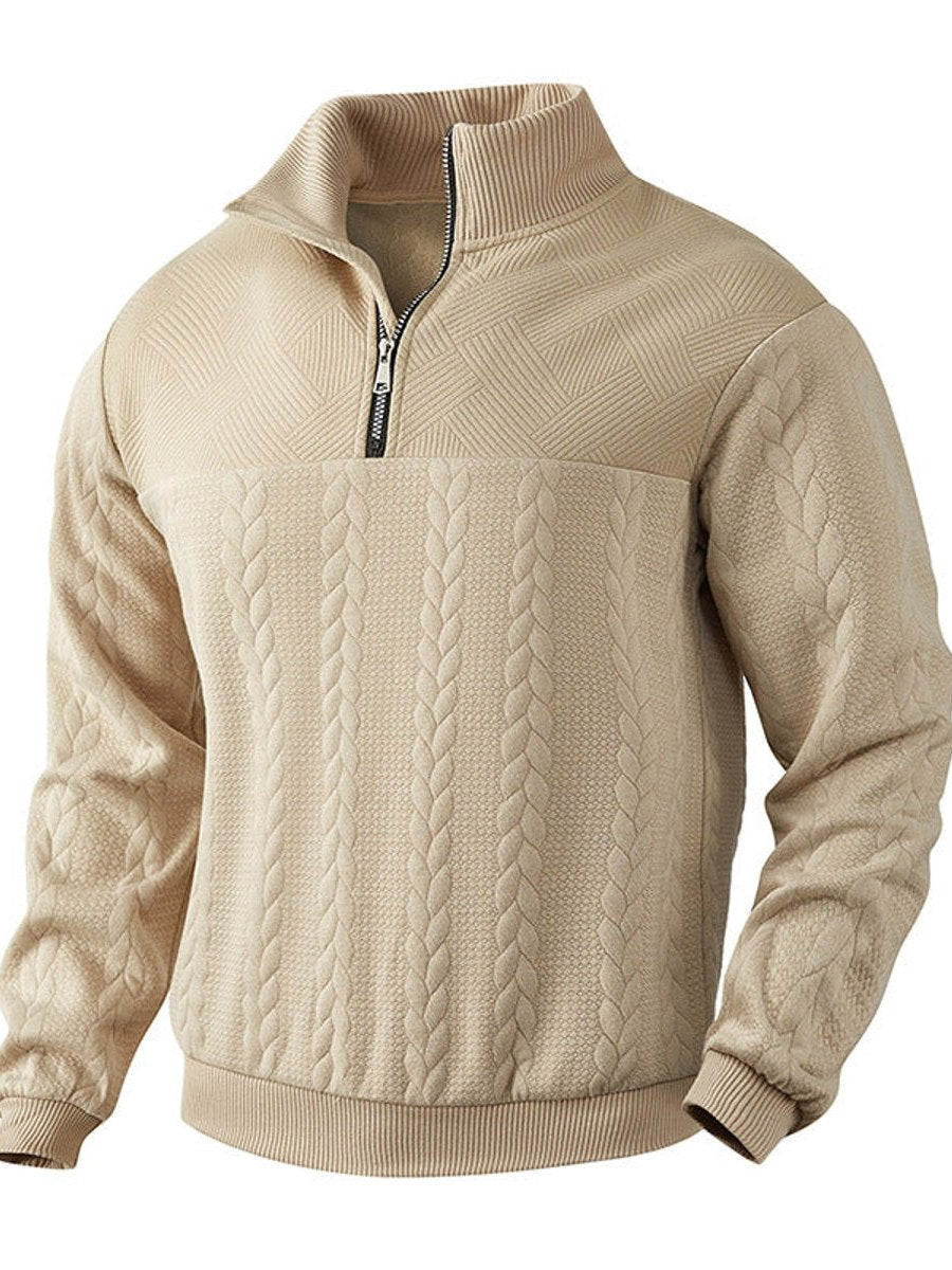 Zip Up Sweater for Men