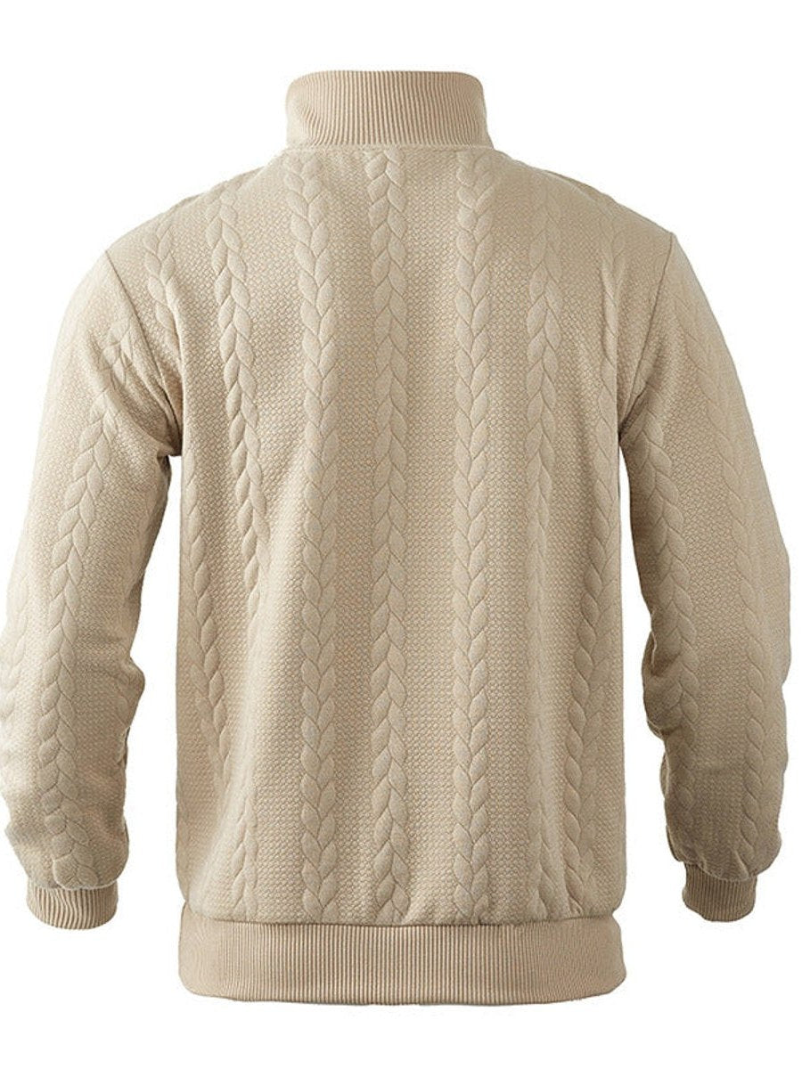 Zip Up Sweater for Men