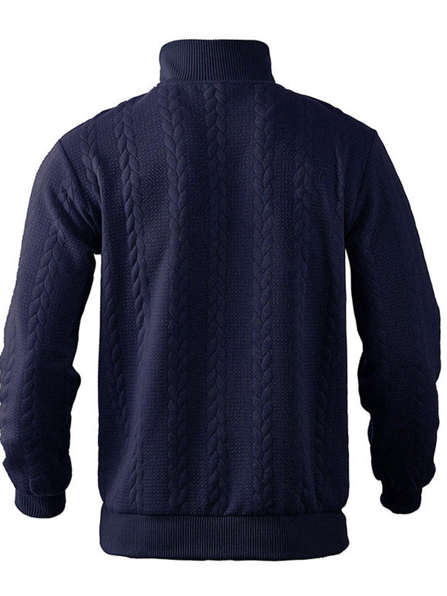 Zip Up Sweater for Men