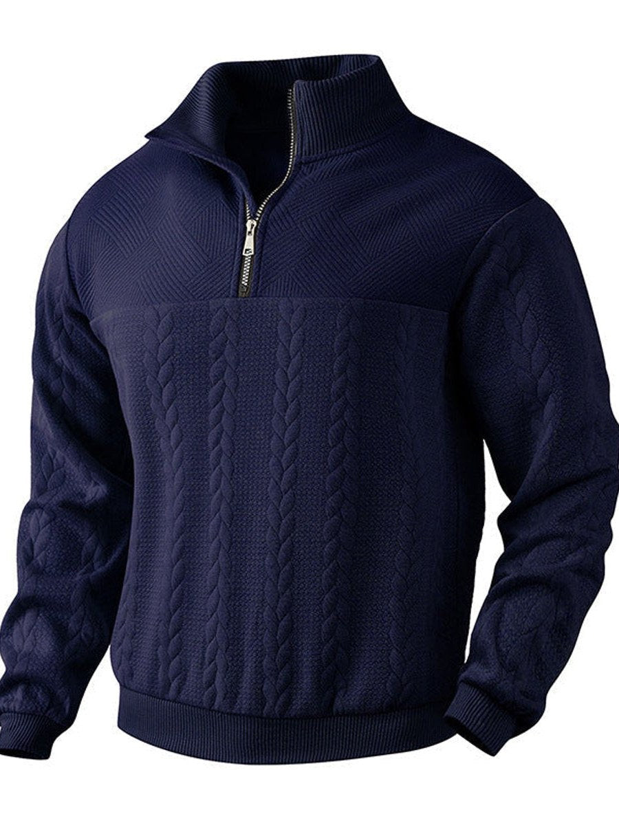 Zip Up Sweater for Men