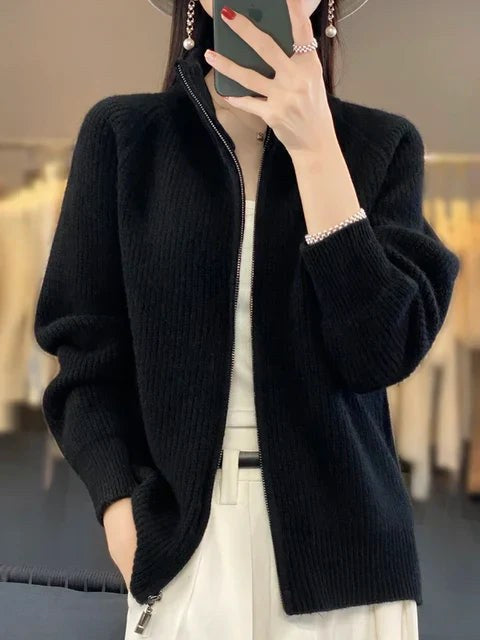 Zip Up Sweater for Women