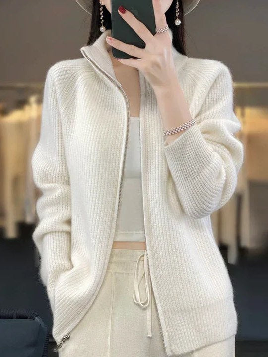 Zip Up Sweater for Women