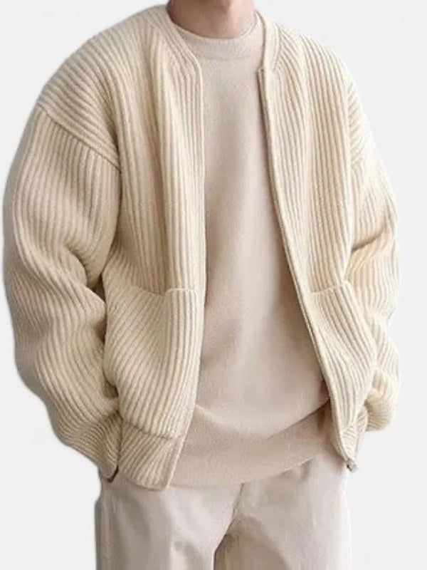Zipper Cardigan for Men