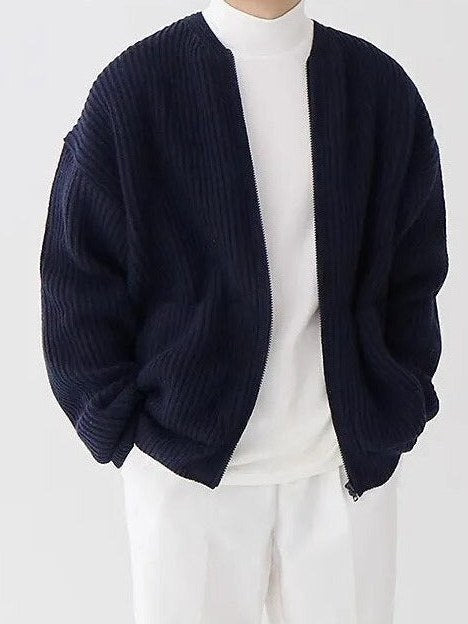Zipper Cardigan for Men