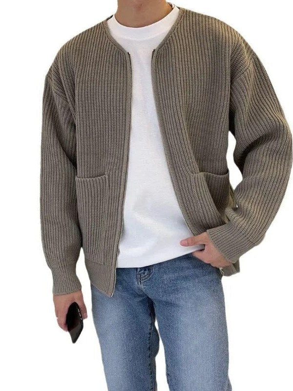 Zipper Cardigan for Men